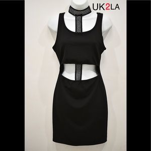 🌺🌺🌺3/$9-UK2LA NWT BLACK COLLAR RAVE DRESS